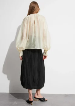 Discount & Other Stories Sheer Blouse