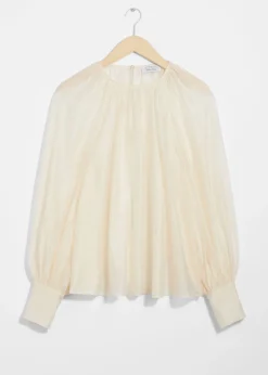 Discount & Other Stories Sheer Blouse