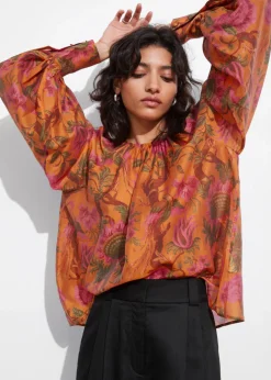 Discount & Other Stories Sheer Blouse