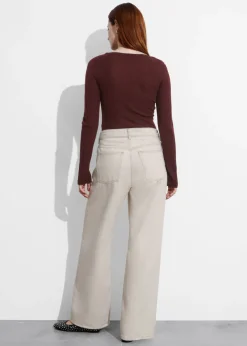 Cheap & Other Stories Sheer Merino Top