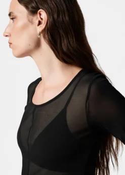 Cheap & Other Stories Sheer Silk Top
