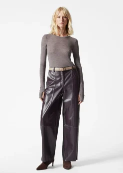 New & Other Stories Sheer Wool Top