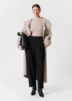 New & Other Stories Sheer Wool Top