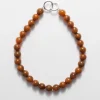 Outlet & Other Stories Short Stone Bead Necklace Amber