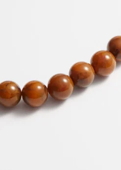 Outlet & Other Stories Short Stone Bead Necklace Amber