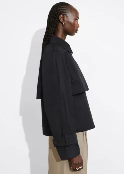 Discount & Other Stories Short Trench Coat Jacket