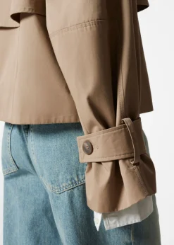 Discount & Other Stories Short Trench Coat Jacket