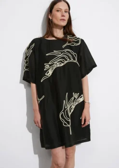 Best Sale & Other Stories Short-Sleeve Mini Dress Black