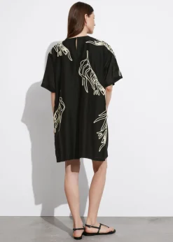 Best Sale & Other Stories Short-Sleeve Mini Dress Black