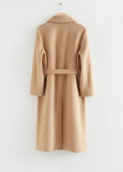 Shop & Other Stories Single-Breasted Belted Coat