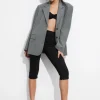 Discount & Other Stories Single-Breasted Blazer Grey
