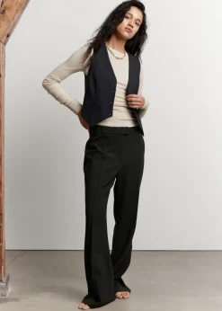 Shop & Other Stories Single-Breasted Vest Black