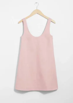 Fashion & Other Stories Sleeveless Mini Dress Pink