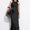 Sale & Other Stories Sleeveless Satin Midi Dress