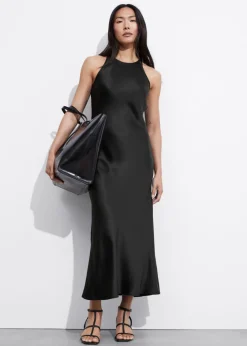 Sale & Other Stories Sleeveless Satin Midi Dress