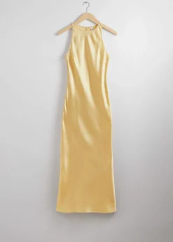 Best & Other Stories Slim Satin Midi Dress