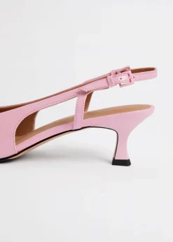 Best Sale & Other Stories Slingback Leather Pumps