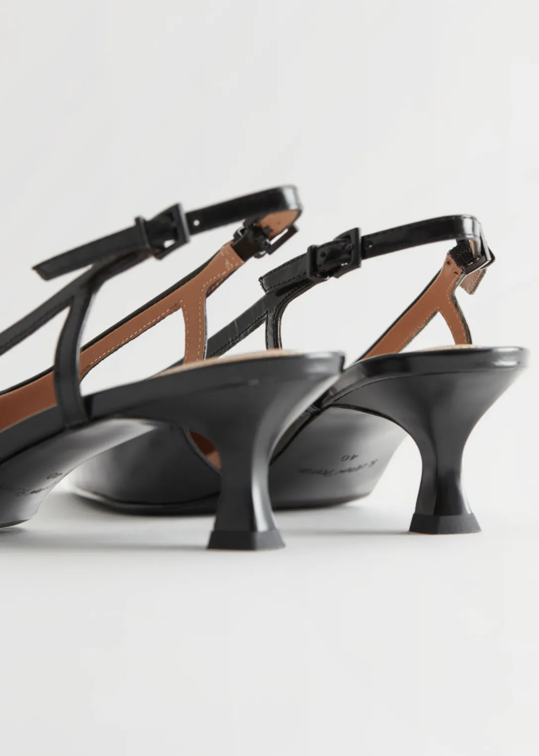 Best Sale & Other Stories Slingback Leather Pumps
