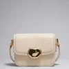 Shop & Other Stories Small Sculptural-Buckle Leather Bag Cream