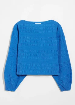 New & Other Stories Smocked Blouse