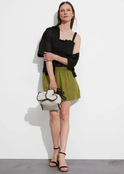 Flash Sale & Other Stories Smocked Peplum Top