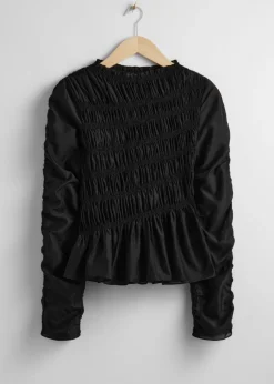 Shop & Other Stories Smocked Top