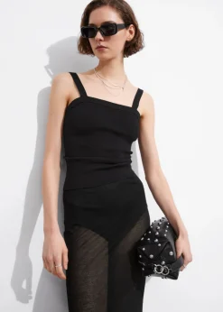 Best & Other Stories Square-Neck Knit Top