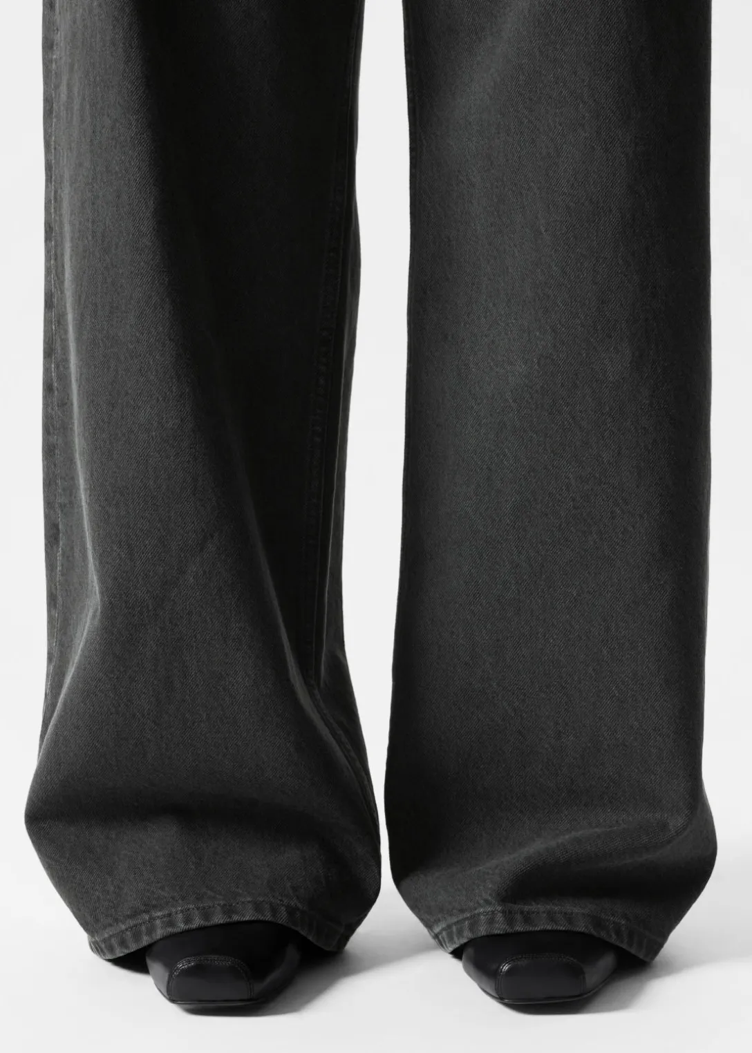 Cheap & Other Stories Square-Toe Ballet Flats