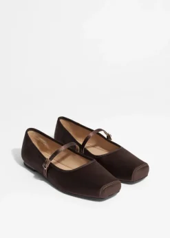 Cheap & Other Stories Square-Toe Ballet Flats
