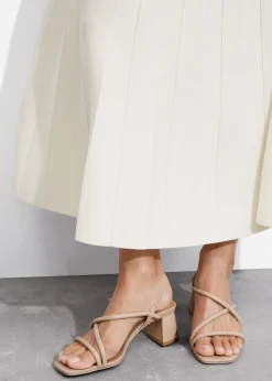 Clearance & Other Stories Strappy Block Heel Sandals