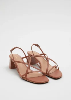 Sale & Other Stories Strappy Leather Sandals