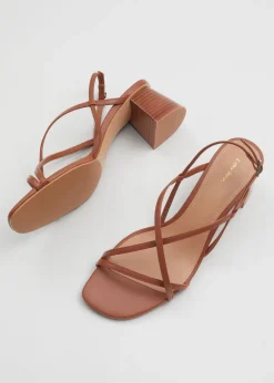 Sale & Other Stories Strappy Leather Sandals