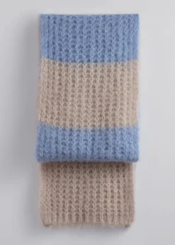 Sale & Other Stories Striped Alpaca-Blend Scarf