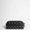 Fashion & Other Stories Studded Leather Clutch Black