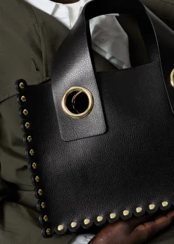 Best & Other Stories Studded Tote Bag Black