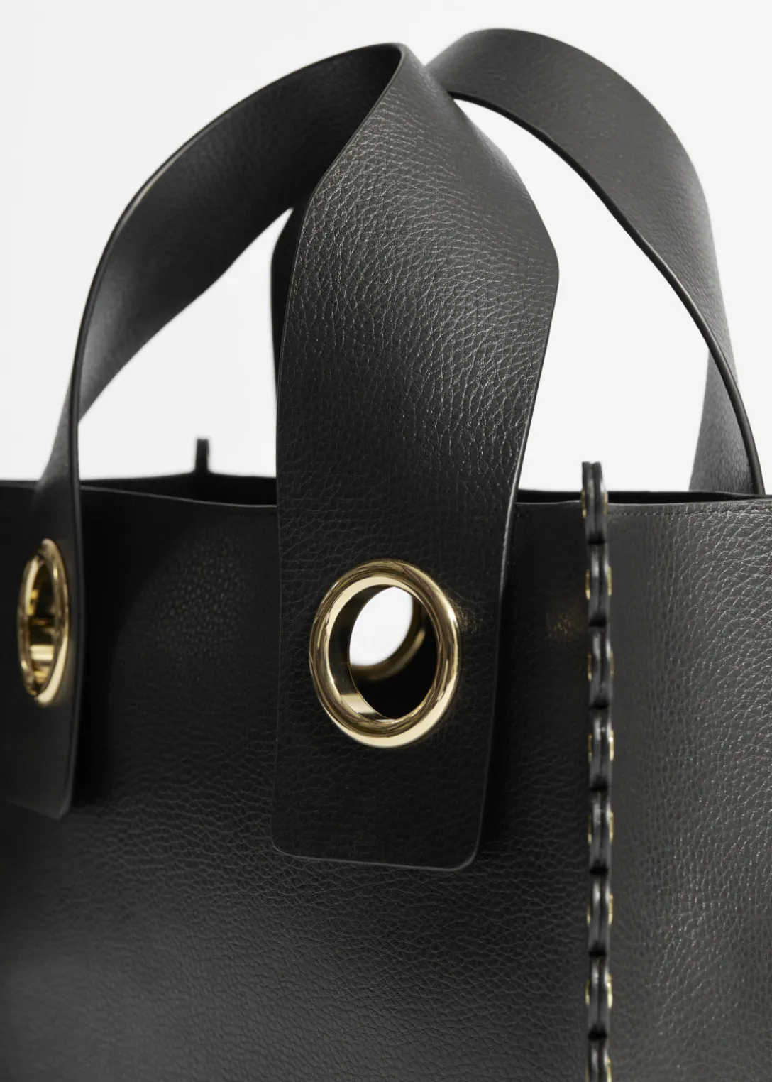 Best & Other Stories Studded Tote Bag Black
