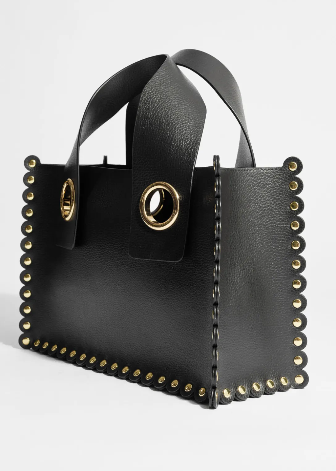 Best & Other Stories Studded Tote Bag Black