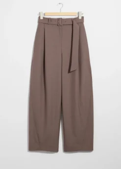 Cheap & Other Stories Tailored Barrel-Leg Trousers