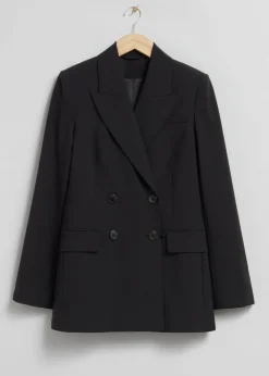 Clearance & Other Stories Tailored Blazer Black