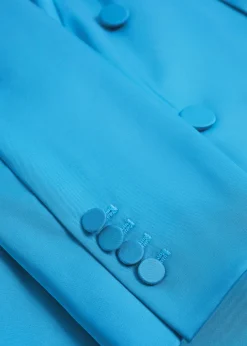 Shop & Other Stories Tailored Double-Breasted Blazer Bright Blue