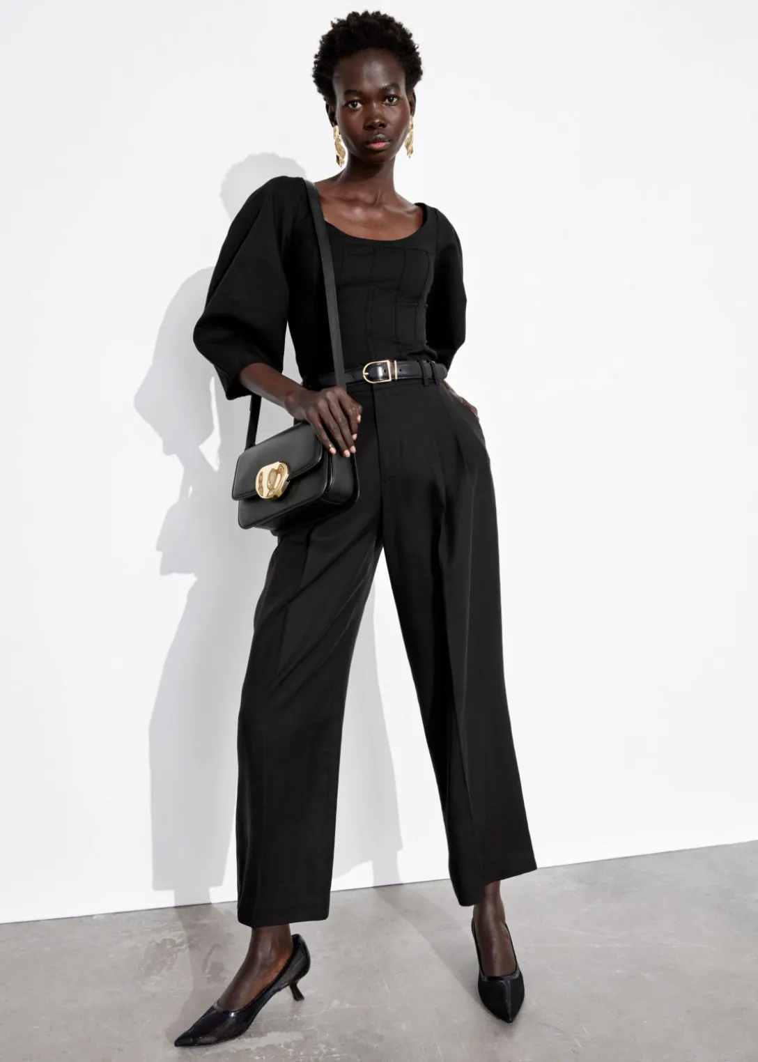 Shop & Other Stories Tailored High Waist Trousers