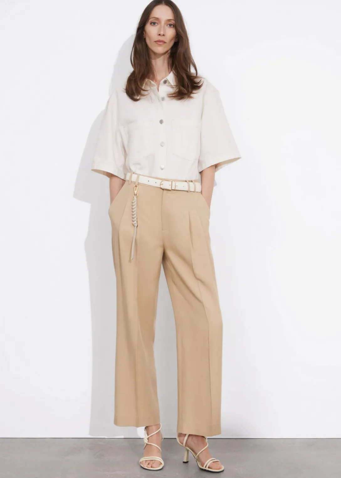 Shop & Other Stories Tailored High Waist Trousers