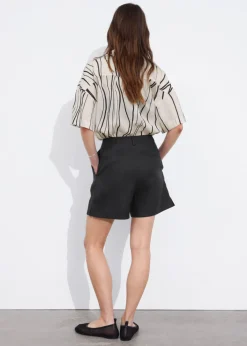 Shop & Other Stories Tailored Linen Shorts