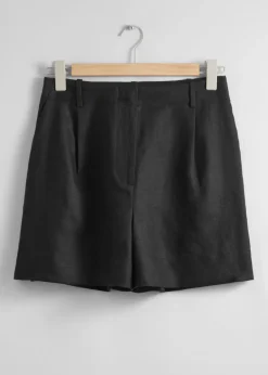 Shop & Other Stories Tailored Linen Shorts