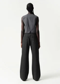 Best & Other Stories Tailored Wool Waistcoat Grey