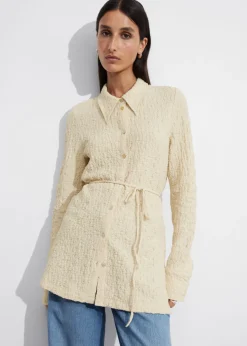 Cheap & Other Stories Textured Shirt