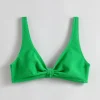 Shop & Other Stories Textured Triangle Bikini Top