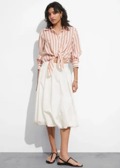 Fashion & Other Stories Tie-Front Shirt