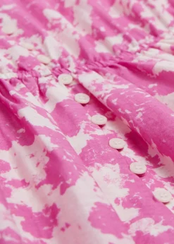 Flash Sale & Other Stories Tiered Maxi Dress Pink Printed