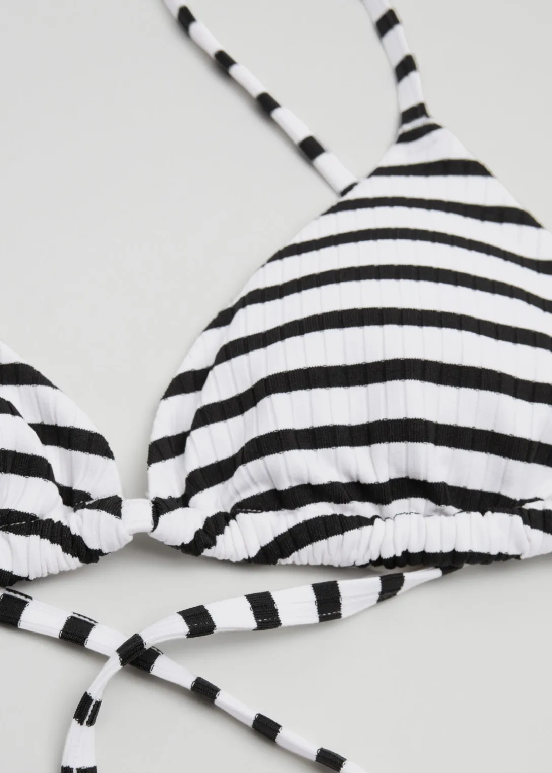 Store & Other Stories Triangle Bikini Tie Top